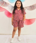 Red Elephant Delight Co-ord Set