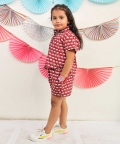 Red Elephant Delight Co-ord Set