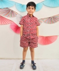 Red Elephant Delight Co-ord Set
