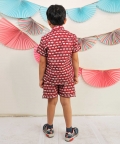 Red Elephant Delight Co-ord Set