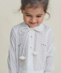 White Pintucks Shirt