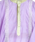 Lilac Gota Work Kurta