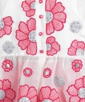 Fuschia Peplum And Flared Palazzo