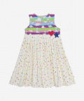 Magic Dust Dress Purple Dinosaurs And Square Colors