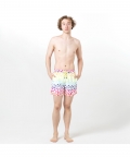 Multicolored Dots Fun In The Sun Shorts