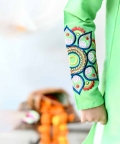Green Rangoli Kurta Set