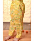 Ikat Crop Top Pant Set 