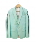 Mint Green Striped Blazer Set