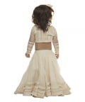 Jr.Almond Lehenga Set