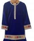 Velvet Sharara Set