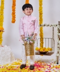 Rosette Elephant Kurta Set
