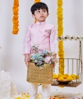 Rosette Elephant Kurta Set