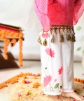 Bandhej Handpainted Plazzo Set