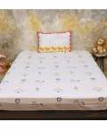 Bed Set- I am going to the circus - Single Bed - Pink