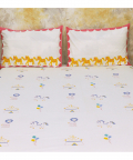 Bed Set- I am going to the circus - Single Bed - Pink