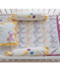 Dohar- I am going to the circus- Yellow - Kid/ Adult/ Single Bed