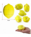 Lemon Cube Fruit Shape Puzzle Game Cube Educational Creative