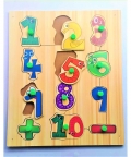 Counting Shape Cutting Wooden Puzzles Toy