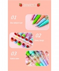 Multi-Functional 5 In 1 Led Light Ballpoint Blue Pen- 2 Pack