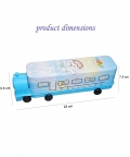 Train Engine Shape Double Layers Geometry Box