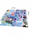 Snake Ladder Priness Print 3 In 1 Jumbo Mat Board Game
