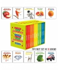 Learning Little Library Set Of 10 Mini Board Books Set