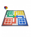 Traditional Indian Parcheesi/Pachisi/Chopat Ludo Play Mat