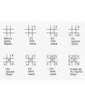 Portable Tic Tac Toe Wooden Educational Aid And Learning Toy