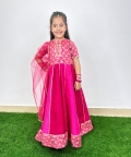 Multicolor Bandhani Print Anarkali