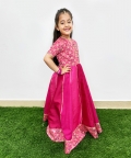 Multicolor Bandhani Print Anarkali