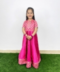 Multicolor Bandhani Print Anarkali
