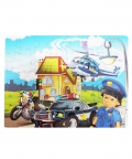 Puzzles Police Theme Play & Learn, Creativity-40 Pieces