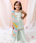 Muslin Shirt With Sharara