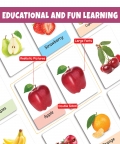My First Fruits Flash Cards-36 Cards - Fun Learning Game 
