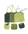 Classic Green Jhabla Set Of 3