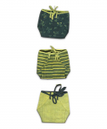 Classic Green Jhabla Set Of 3