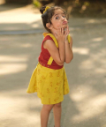 Pooh Skirt Set