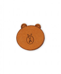 Nadoraa Flower Power Brown Clip Set- Pack Of 4