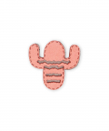 Nadoraa Flower Power Pink Clip Set- Pack Of 4