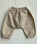 Whitewater Kids Unisex Organic Indigo Check Angarakha Indigo Raidana Pants