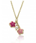 Frosted Flowers Necklace