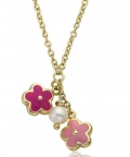 Frosted Flowers Necklace