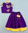 Hand Embroidered Butterly Lehenga Set
