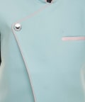 Sky Blue Side Cut Nehru Jacket 