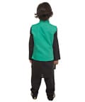 Bottle Green Side Cut Nehru Jacket
