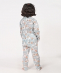 No Drama Llama Unisex Blue Night Suit Set