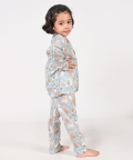 No Drama Llama Unisex Blue Night Suit Set