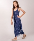 Twilight Blue Palazzo Jumpsuit Kids
