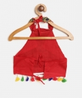 Mirror Work Chaniya Choli -Red