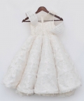 Off white Butterfly Gown
